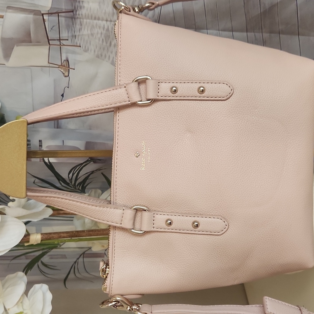 Kate Spade Blush Pink Tote Bag...Beautiful Spring And Summer Color!